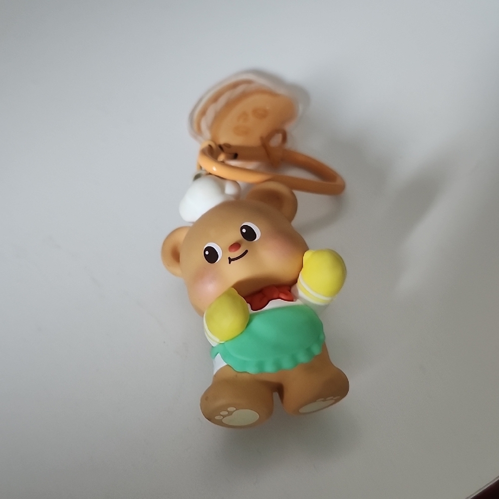 Adorable Butter Bear Keychain Toy